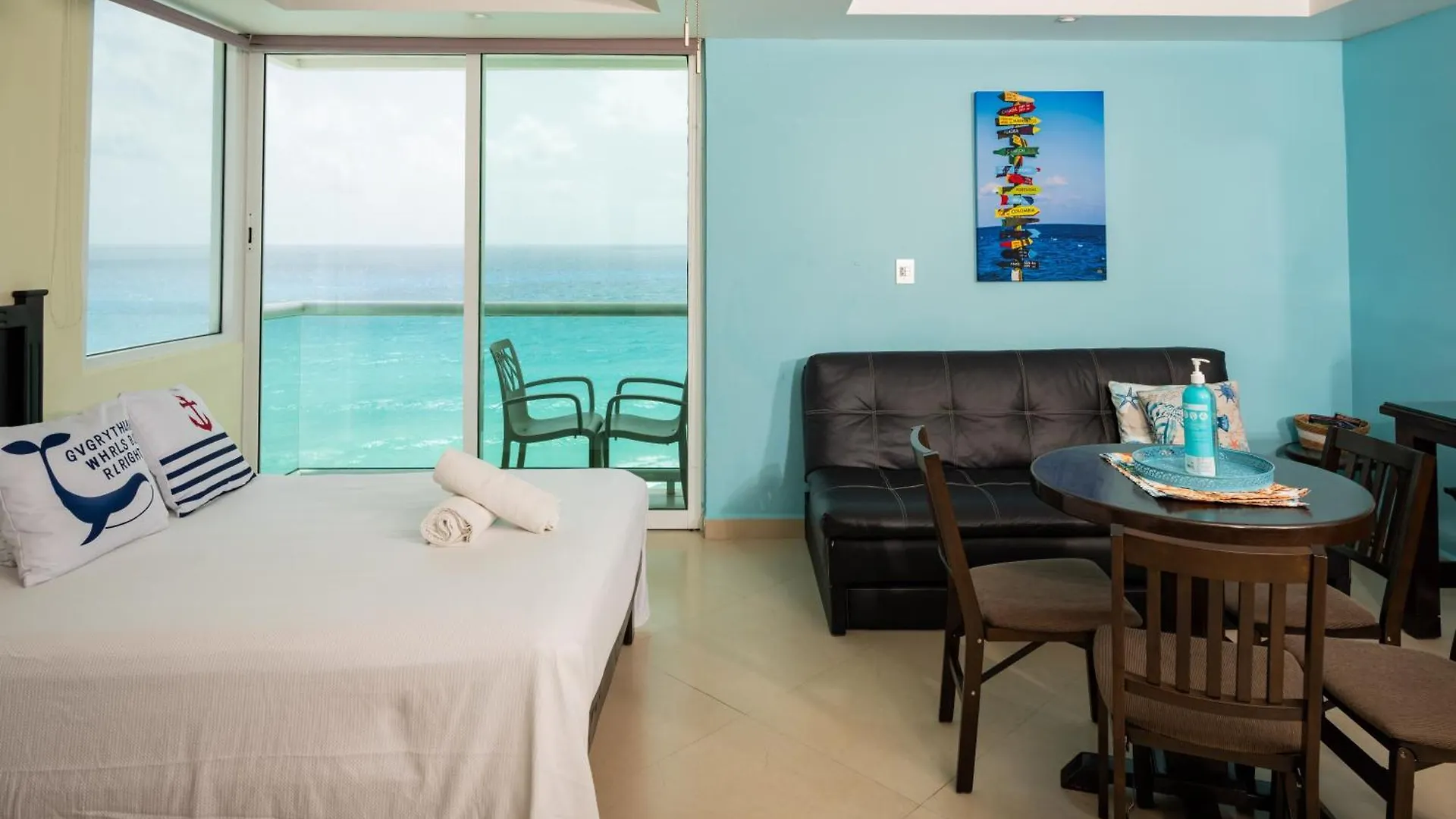 Ocean View In Hotel Complex Cancun