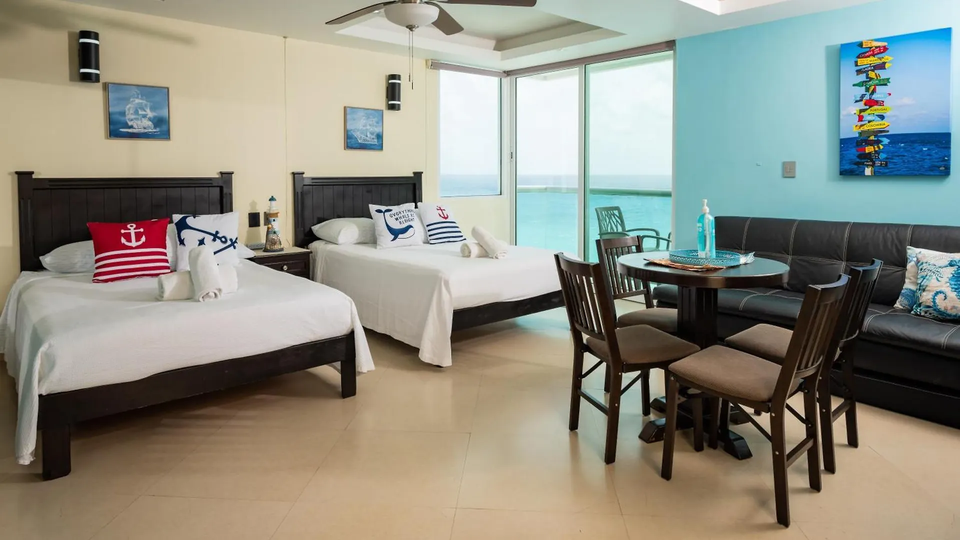Ocean View In Hotel Complex Cancun Apartment